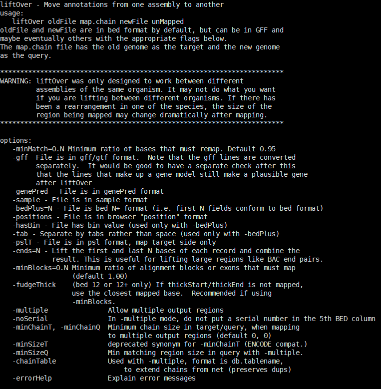 LiftOver 基因组坐标变换 – GWASLab – GWAS实验室